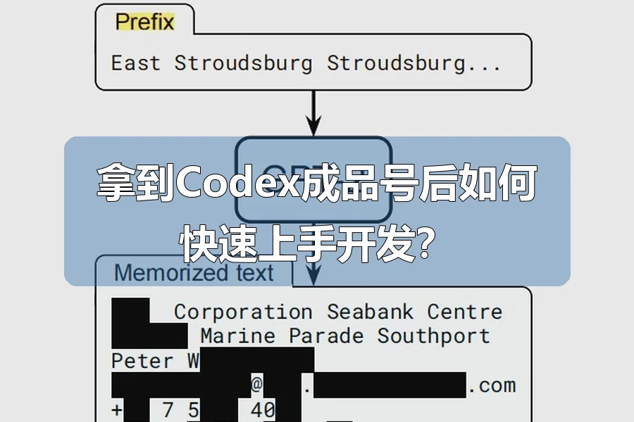 拿到Codex成品号后如何快速上手开发?